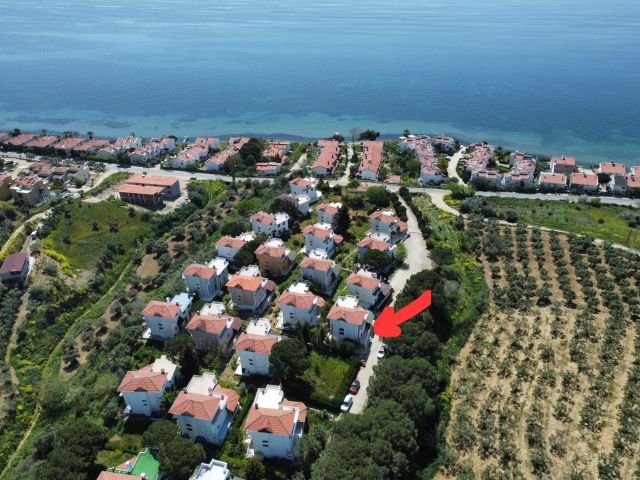 Mürefte'de Denize 80m, Özel İskeleli, Kapanmaz Deniz Manzaralı 6+1 Satılık Villa